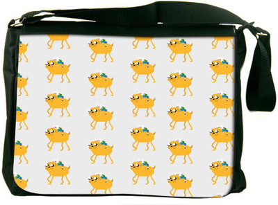 

Snoogg 15 inch Laptop Messenger Bag(Multicolor)