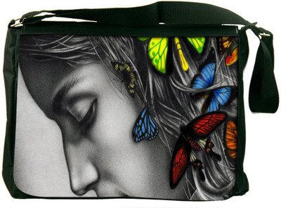 

Snoogg 15 inch Laptop Messenger Bag(Multicolor)