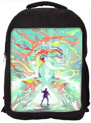 

Snoogg 15 inch Laptop Backpack(Multicolor)