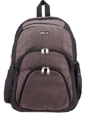 

Bags R Us 15 inch Laptop Backpack(Brown)