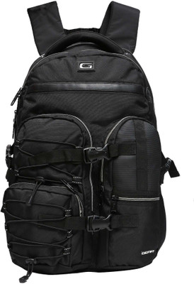 

Gear 15.6 inch Laptop Backpack(Black), Black-gray