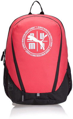 

Puma 17 inch Laptop Backpack(Pink, Black), Pink02