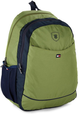 

Tommy Hilfiger Laptop Backpack(Black, Green), Olive