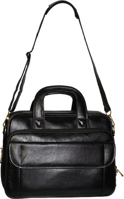 

WCL 15 inch Expandable Laptop Messenger Bag(Black)