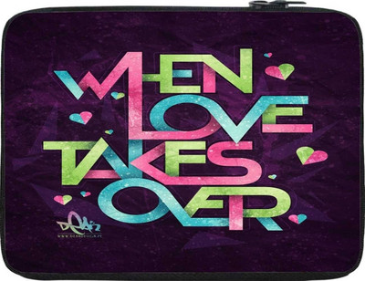 

Snoogg 12 inch Expandable Sleeve/Slip Case(Multicolor)