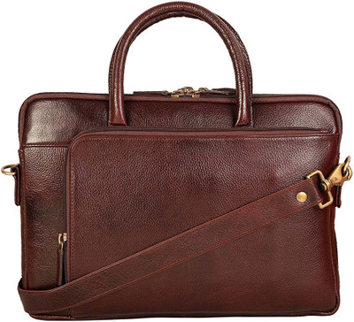 

Creative India Exports 13 inch Laptop Messenger Bag(Brown)