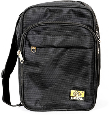 

THK Security 9 inch Laptop Messenger Bag(Black)