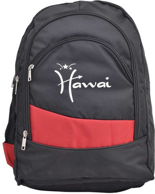 

Hawai 15.6 inch Laptop Backpack(Black, Red), Black;red-01