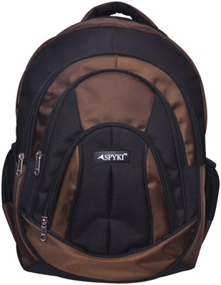 Spyki 15 inch Laptop Backpack(Brown), Khaki