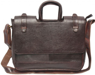 

Nerita 12 inch Laptop Messenger Bag(Brown), Brown 44