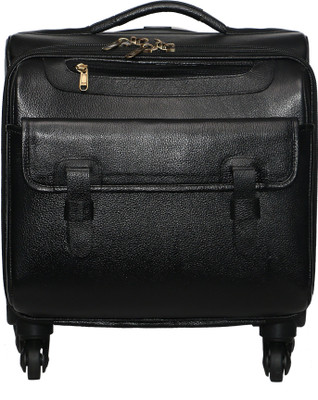 

C Comfort 14 inch Trolley Laptop Strolley Bag(Black)