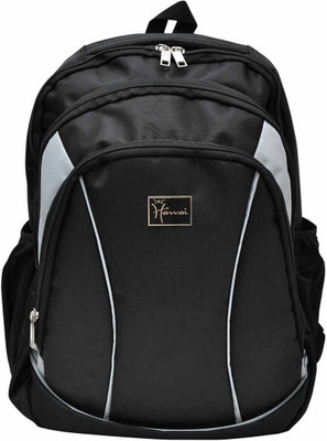 

Hawai 15.6 inch Laptop Backpack(Black), Black-01