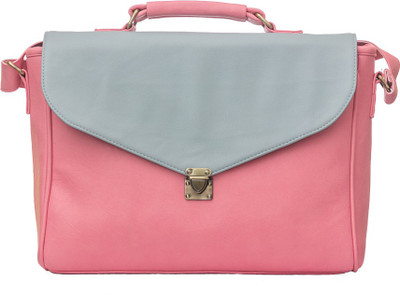 

Band Box 18 inch Laptop Messenger Bag(Pink)