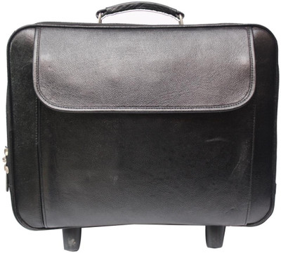 

Chanter 15 inch Trolley Laptop Messenger Bag(Black), Black-05