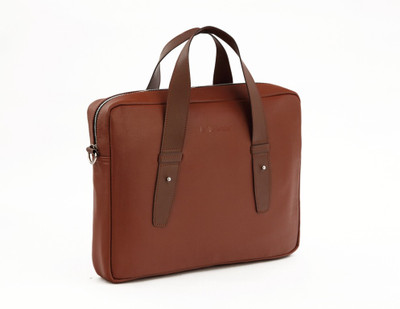 

Mboss 15.6 inch Laptop Messenger Bag(Multicolor), Tan and brown