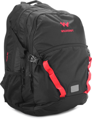 

Wildcraft 14 inch Laptop Backpack(Black)