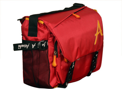 

Attache 15 inch Laptop Messenger Bag(Red), Red 203