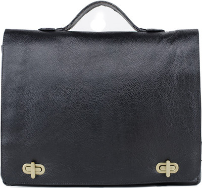 

Lewis 15 inch Expandable Laptop Messenger Bag(Black)