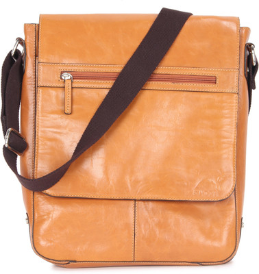 

Kaizu 11 inch Laptop Messenger Bag(Tan)