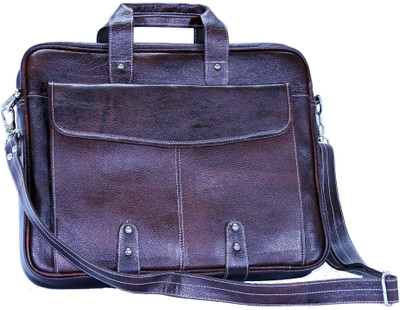 

American-Elm 15 inch Laptop Messenger Bag(Brown), Brown2