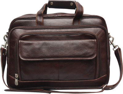 

C Comfort 15 inch Expandable Laptop Messenger Bag(Brown), El17 brown