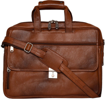 

Zifana 16 inch Laptop Messenger Bag(Brown)