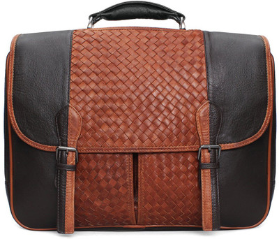 

Brune 14 inch Laptop Messenger Bag(Brown)