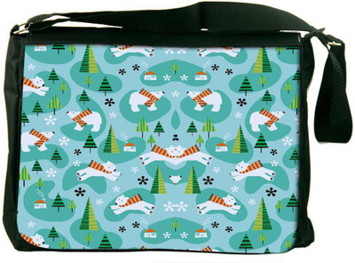 

Snoogg 15 inch Laptop Messenger Bag(Multicolor)