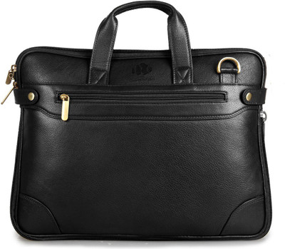 

The Clownfish 14 inch Expandable Laptop Messenger Bag(Black)
