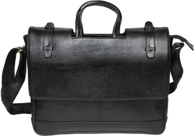 

C Comfort 15 inch Expandable Laptop Messenger Bag(Black), El23 black