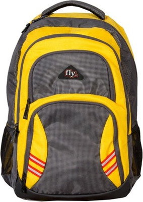 Fly 15.6 inch Laptop Backpack(Yellow), Red & blue