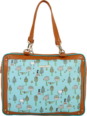 

FUNK FOR HIRE 17 inch Laptop Backpack(Multicolor), Aqua;tan