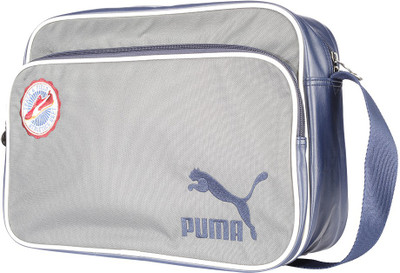 

Puma Laptop Messenger Bag(Blue, Grey), Cayenne