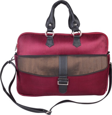 

Maba 15.6 inch Laptop Tote Bag(Multicolor), Maroon