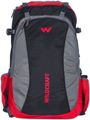 

Wildcraft 16 inch Expandable Laptop Backpack(Red)