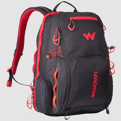 

Wildcraft 13 inch Laptop Backpack(Black)