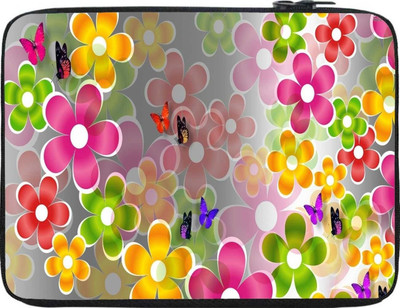 

Snoogg 10 inch Expandable Sleeve/Slip Case(Multicolor)