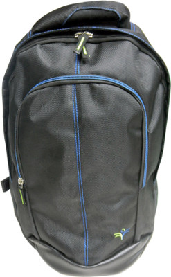 Goldendays 15 inch Laptop Backpack(Black, Blue)