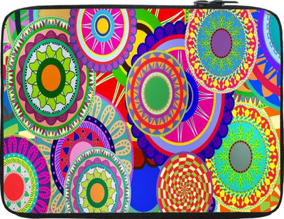 

Snoogg 15 inch Expandable Sleeve/Slip Case(Multicolor)