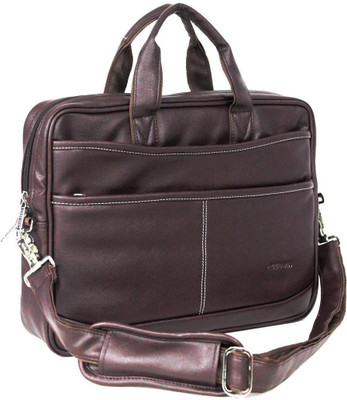 

Goodwin 15.6 inch Laptop Messenger Bag(Brown)