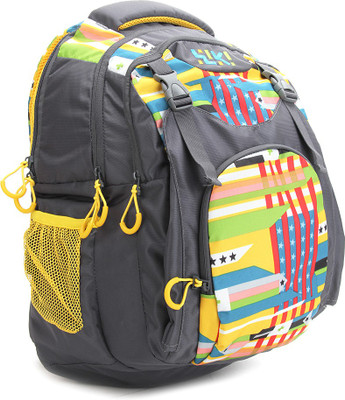 

Wildcraft 14 inch Laptop Backpack(Yellow, Grey)