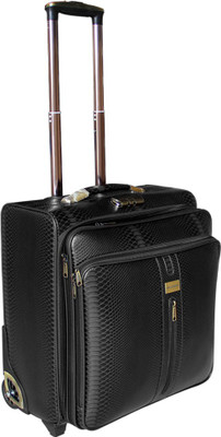 

Moladz 16 inch Expandable Trolley Laptop Strolley Bag(Black)