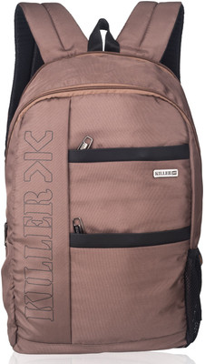 Killer 15.6 inch Laptop Backpack(Brown)