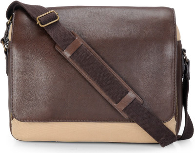 

Phive Rivers Messenger Bag(Beige, Brown)