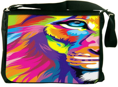 

Snoogg 15 inch Laptop Messenger Bag(Multicolor)