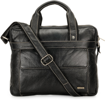 

Teakwood 16 inch Laptop Messenger Bag(Black)