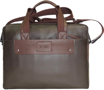 Mex 14 inch Laptop Messenger Bag(Brown)