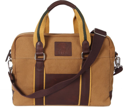 

Kaizu 14 inch Laptop Messenger Bag(Tan)