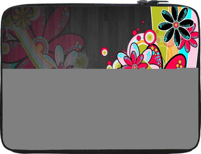 

Snoogg 13 inch Expandable Sleeve/Slip Case(Multicolor)