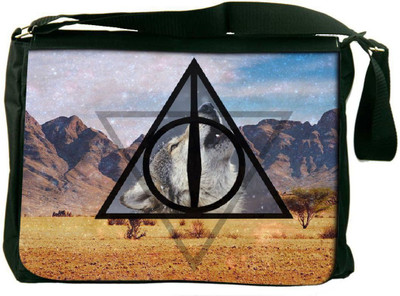

Snoogg 15 inch Laptop Messenger Bag(Multicolor)